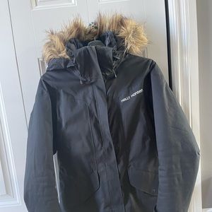 Helly Hanson black winter coat
